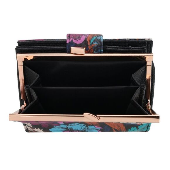 Buxton Women's Beautiful Vegan Leather Lexington Wallet - Picture 4 of 5